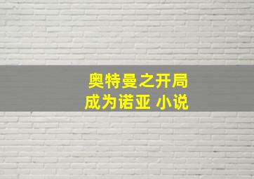 奥特曼之开局成为诺亚 小说